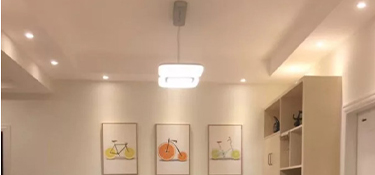 杭州新房裝修效果，燈飾效果襯托很重要