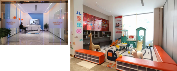 杭州裝修公司銘品裝飾萬方展廳重裝形象升級，美出圈了！